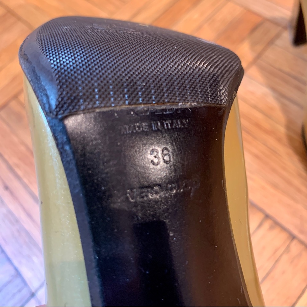 Rare, Iconic 90s Square Toe Prada Mary Janes - Picture 3 of 11